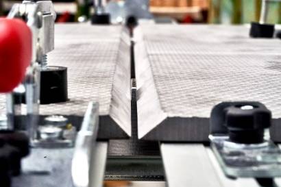 Склейка под 90 градусов (ступени, столешницы)