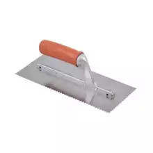 Шпатель 28х12, V-образный зуб. Шпатель 28х12, V-образный зуб.