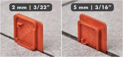 Распорки 2 и 5 мм