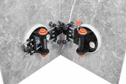 LEVTOP PLUS система для выравнивания сближения и фиксации плит под углом