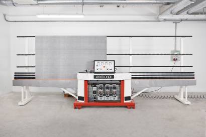 LAB J45 - автоматический станок для резки под углом 45°